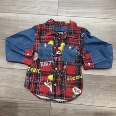 ヒステリックミニ　シャツ100cm