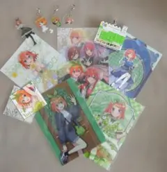 五等分の花嫁　中野四葉 キャラクターグッズまとめ売り