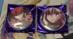 Fate/HF 桜＆士郎 ディスクフレーム風缶バッジ2個セット