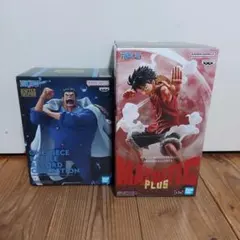 ワンピース MAXMATIC PLUS モンキー・D・ルフィ ガープ フィギュア