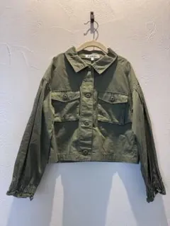 【 GLOBAL WORK ミリタリーブルゾン】