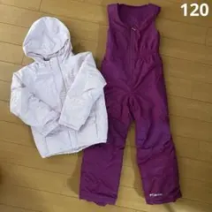 コロンビア スキーウェア 上下セットXS 120cm