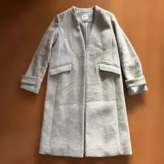 【美品】BEAMS HEART グレー ロングコート