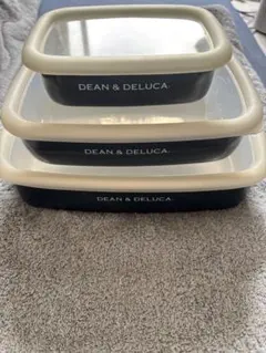 DEAN & DELUCA ホーローコンテナセット　値下げ不可のサムネイル