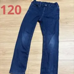 ユニクロ★120㎝　ヒートテック　ズボン　デニム