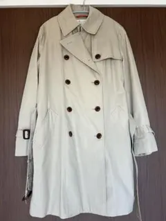 LES MUES ベージュ トレンチコート ベージュ　L 仕事　フォーマル