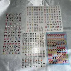 スケジュールシール　まとめ売り　ミッフィー キキララ　ディズニープリンセス