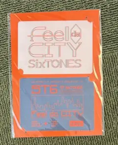 SixTONES Feel da CITY ツアーステッカー