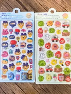 たまごっち 立体シール2枚セット