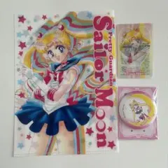 美少女戦士セーラームーン × 明治 クリアカード・クリアファイル・缶ミラー