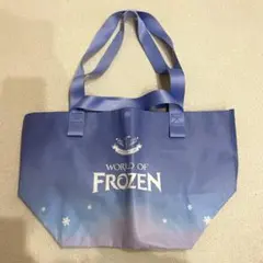 香港ディズニーランド WORLD OF FROZEN 1周年　バッグ　ショッパー