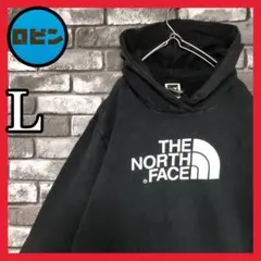 ノースフェイス オールドデザイン 鬼フェード ブラック フーディー パーカー