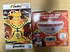 NARUTOフィギュアGrandista うずまきナルト/一楽 どんぶり&箸置き
