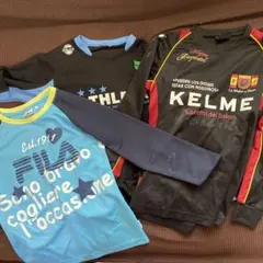 150㎝　FILA KELME ATHLETA 長袖ウェア 3点セット
