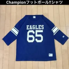 チャンピオン champion フットボール ランナー ランタグ tシャツ L Champion チャンピオン ランタグ 復刻 フットボール 半袖 Tシャツ