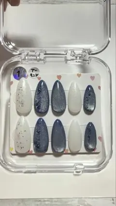 ネイルチップ アーモンド