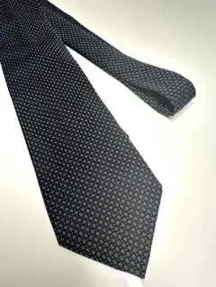 GUCCI ✨️新品未使用級✨️ ネクタイ 濃紺 GG ドット 総柄 メンズ