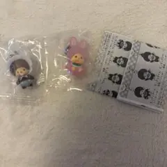 ベビチッチ＆チムたん 2個セット　めじるしアクセサリー2 モンチッチ