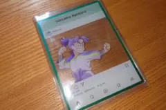 忍たま乱太郎　アクリルトレカプレート　潮江文次郎