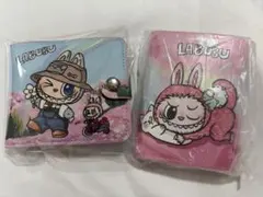 格安　訳ありラブブ財布　LABUBU 二つ折り、三つ折り　2個セット