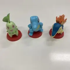 チョコエッグ ポケモン フィギュア 旅立ちの3匹 30周年　3体セット