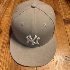 59FIFTY ニューヨーク・ヤンキース グレー × ホワイト