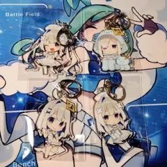 天音かなた、アクキー、4種類まとめセット