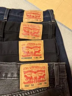 s*m様 デニムパンツ4点セット W 28 L 30