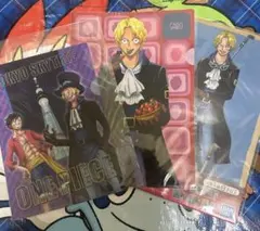 ワンピース　クリアファイル4枚　サボ　ルフィ　東京スカイツリー　いちご　1番くじ