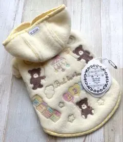 ブルブブ・Bul-Bu-Bu・フリース フード付きコート・かわいいクマ刺繍