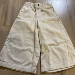 UNIQLO コーデュロイボトムス 120サイズ アイボリー