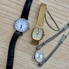 □レディース腕時計〈SEIKO、CITIZEN〉3点セット