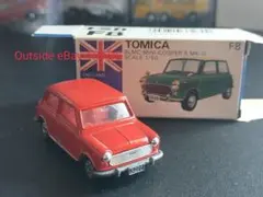 BLMC ミニクーパー 青箱 トミカ 日本製 F8 赤 高島屋 仕様 ではない