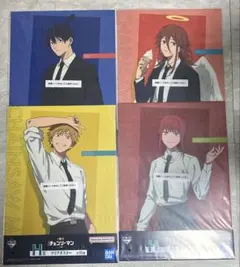 ふ*ま様 一番くじ 劇場版『チェンソーマン レゼ篇』H賞 クリアポスター×4点
