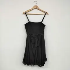 □パーティードレス 　肩紐調節可能！Lサイズ　美品