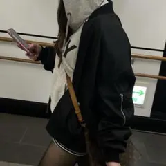 ブラック MA-1ジャケット