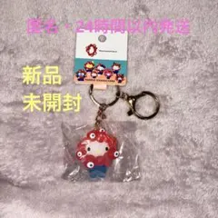 ミャクミャク サンリオ なりきり キーホルダー クリア キティ 関西万博