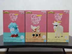 僕のヒーローアカデミア Fluffy Puffy フィギュア 3種のサムネイル