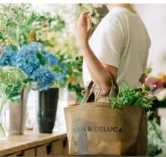 DEAN & DELUCA 公式 メッシュトートバッグ エコバッグ ゴールドS