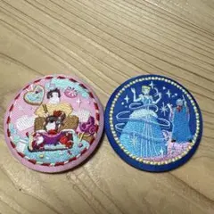 Disney 刺繍パッチ 2枚セット
