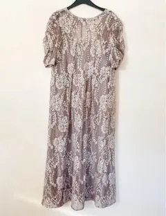 【美品】kaene 配色エプロンワンピース　SHIPSのサムネイル