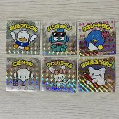 サンリオキャラクターズマンチョコ シール6枚セット