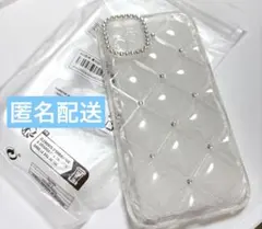 iPhone11 ケース クリアケース ラメ キラキラ シルバー アクセサリー