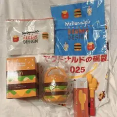 マクドナルド福袋 4点 まとめ売り ビッグマック ランタン 卓上ライト