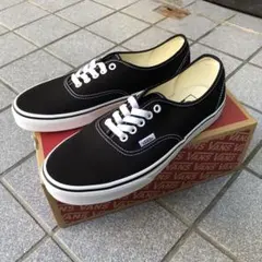 VANS バンズ US企画 AUTHENTIC 定番モデル 黒 29cm