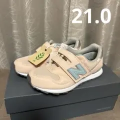 New Balance ピンク　スニーカー 21.0cm W