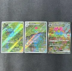 フシギバナex sar &フシギダネar 美品151 ローダー発送 フシギバナexsar