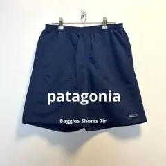 『美品』パタゴニア　バギーズロング7インチ　ネイビー　patagonia