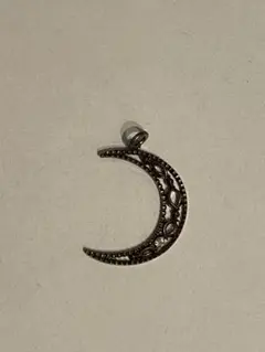 k*4様 美品 agete シルバーアクアマリンチャーム 3月誕生石 バースデー