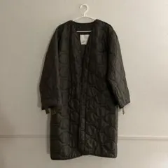 UNITEDARROWSキルティングロングジャケット